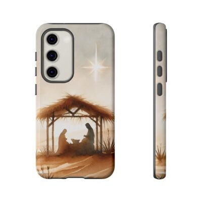 Nativity Phone Case Christian Phone Case Christmas Phone Casing iPhone Samsung Galaxy Google Pixel Phone Cover Faith Jesus Mary and Joseph