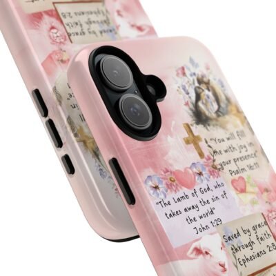 Christian Bible Verse Phone Case Christian Collage Phone Case Faith Phone Casing iPhone Samsung Galaxy Google Pixel iPhone 16 Phone Cover
