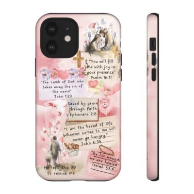 Christian Bible Verse Phone Case Christian Collage Phone Case Faith Phone Casing iPhone Samsung Galaxy Google Pixel iPhone 16 Phone Cover