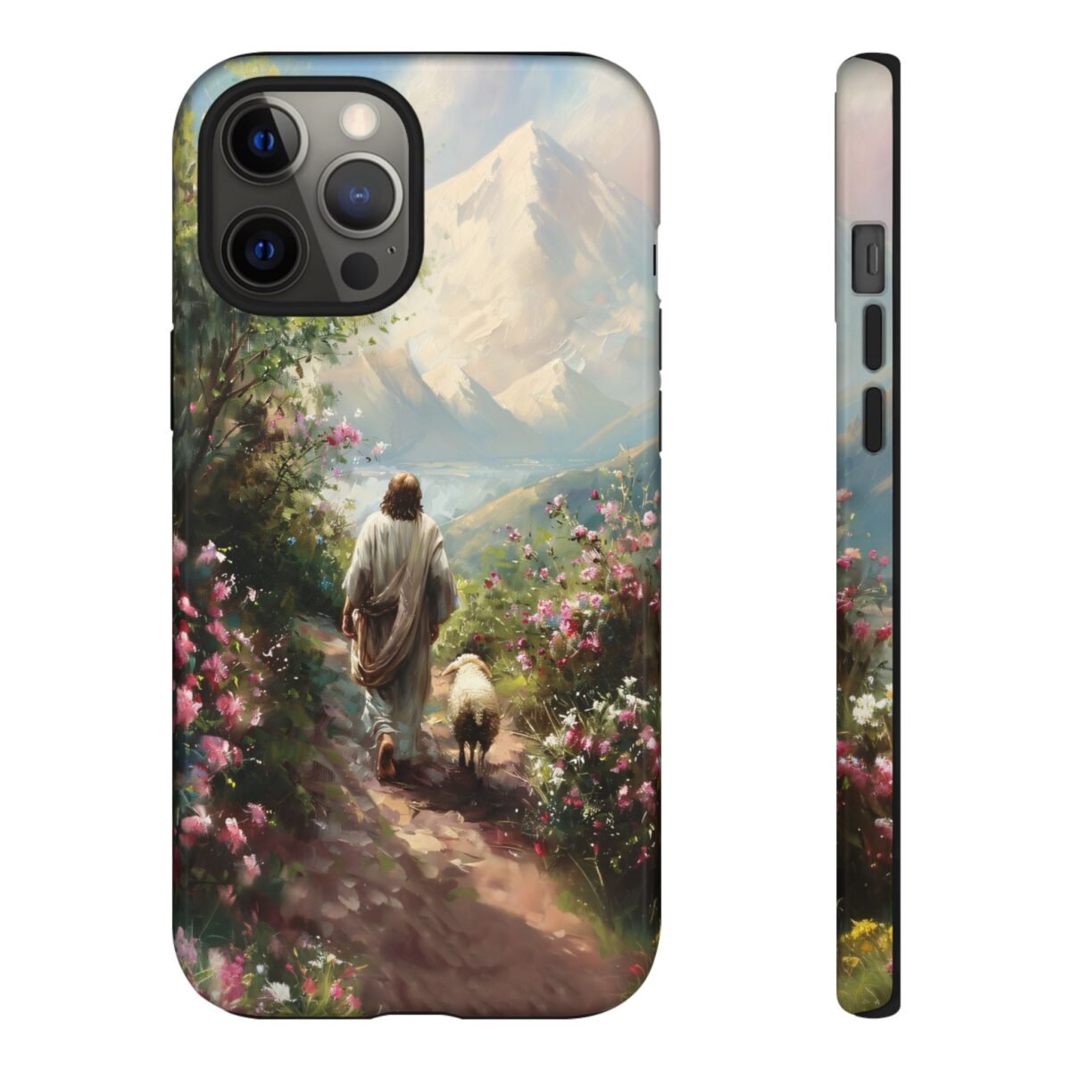 Christian Phone Case Jesus Leaves the 99 Jesus and the Sheep Phone Case Faith Phone Casing iPhone Samsung Galaxy Google Pixel iPhone 16 Case