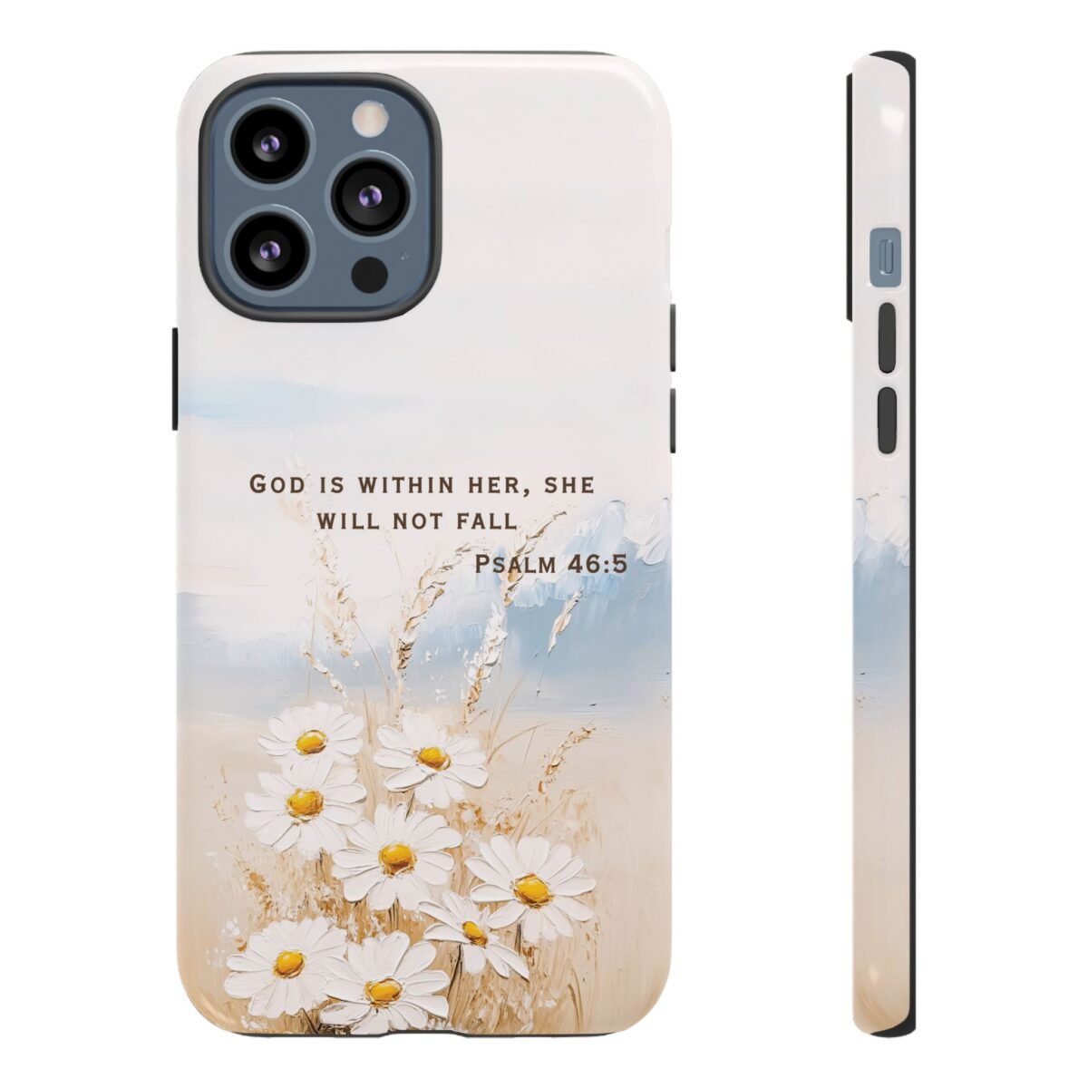Christian Bible Verse Phone Case Psalm 46 5 Psalm 23 Phone Case Faith Phone Casing iPhone Samsung Galaxy Google Pixel Phone Case iPhone 16