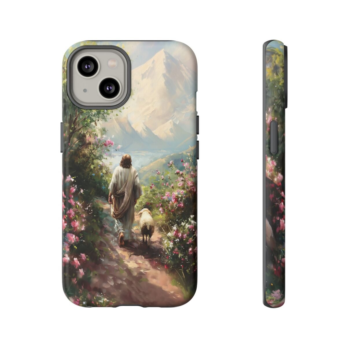 Christian Phone Case Jesus Leaves the 99 Jesus and the Sheep Phone Case Faith Phone Casing iPhone Samsung Galaxy Google Pixel iPhone 16 Case
