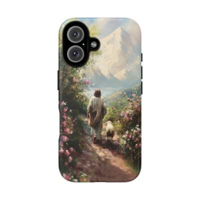 Christian Phone Case Jesus Leaves the 99 Jesus and the Sheep Phone Case Faith Phone Casing iPhone Samsung Galaxy Google Pixel iPhone 16 Case