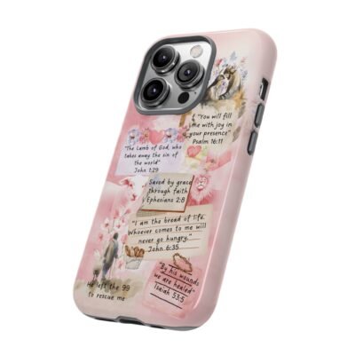Christian Bible Verse Phone Case Christian Collage Phone Case Faith Phone Casing iPhone Samsung Galaxy Google Pixel iPhone 16 Phone Cover