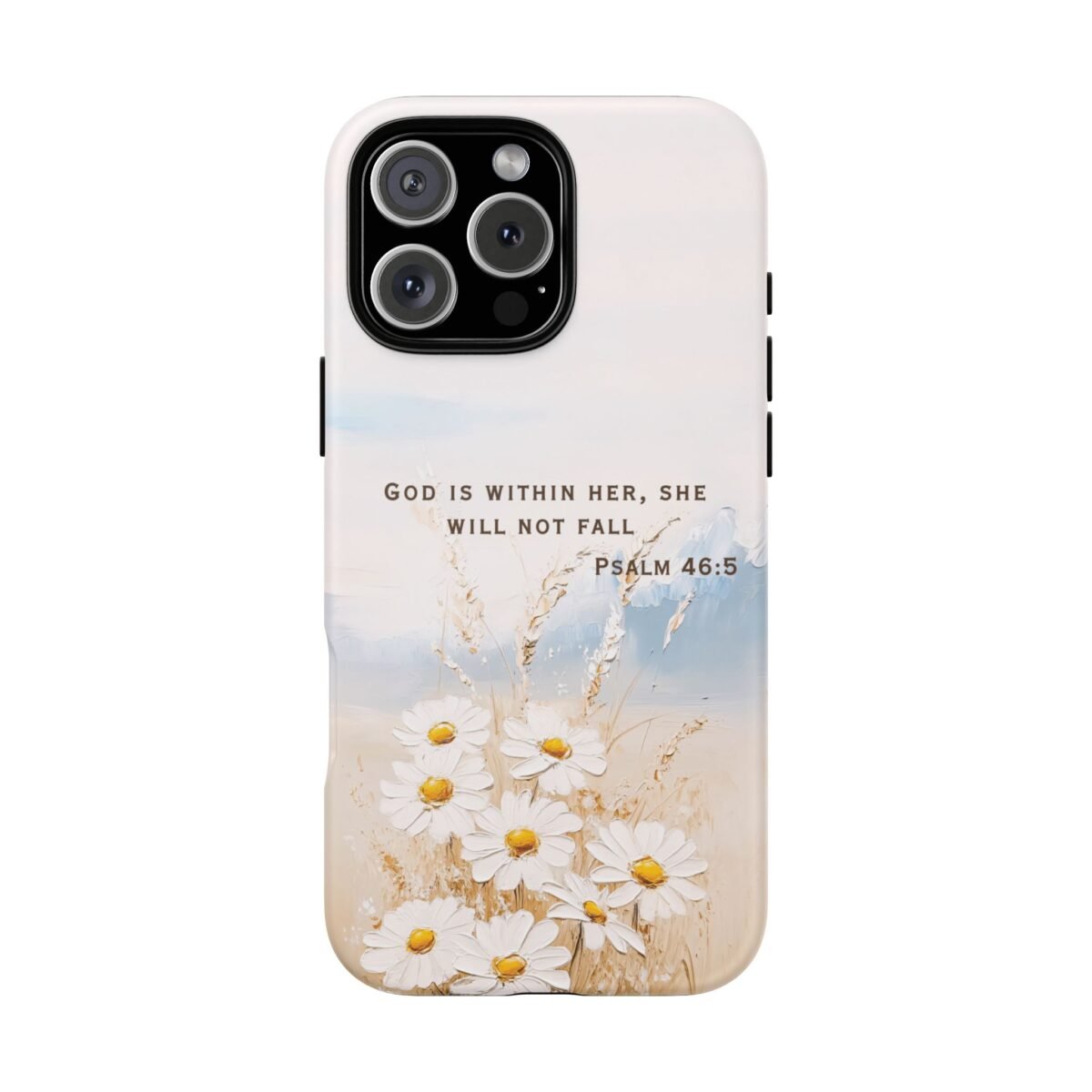 Christian Bible Verse Phone Case Psalm 46 5 Psalm 23 Phone Case Faith Phone Casing iPhone Samsung Galaxy Google Pixel Phone Case iPhone 16