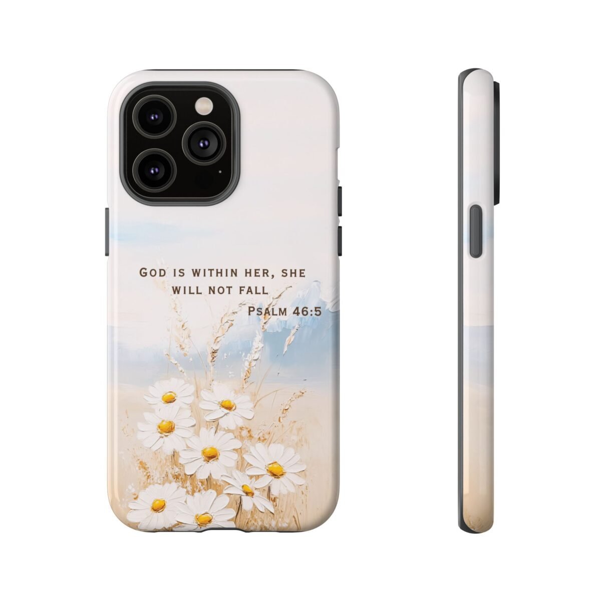Christian Bible Verse Phone Case Psalm 46 5 Psalm 23 Phone Case Faith Phone Casing iPhone Samsung Galaxy Google Pixel Phone Case iPhone 16