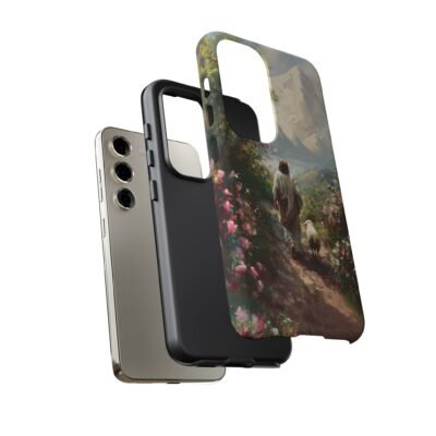 Christian Phone Case Jesus Leaves the 99 Jesus and the Sheep Phone Case Faith Phone Casing iPhone Samsung Galaxy Google Pixel iPhone 16 Case