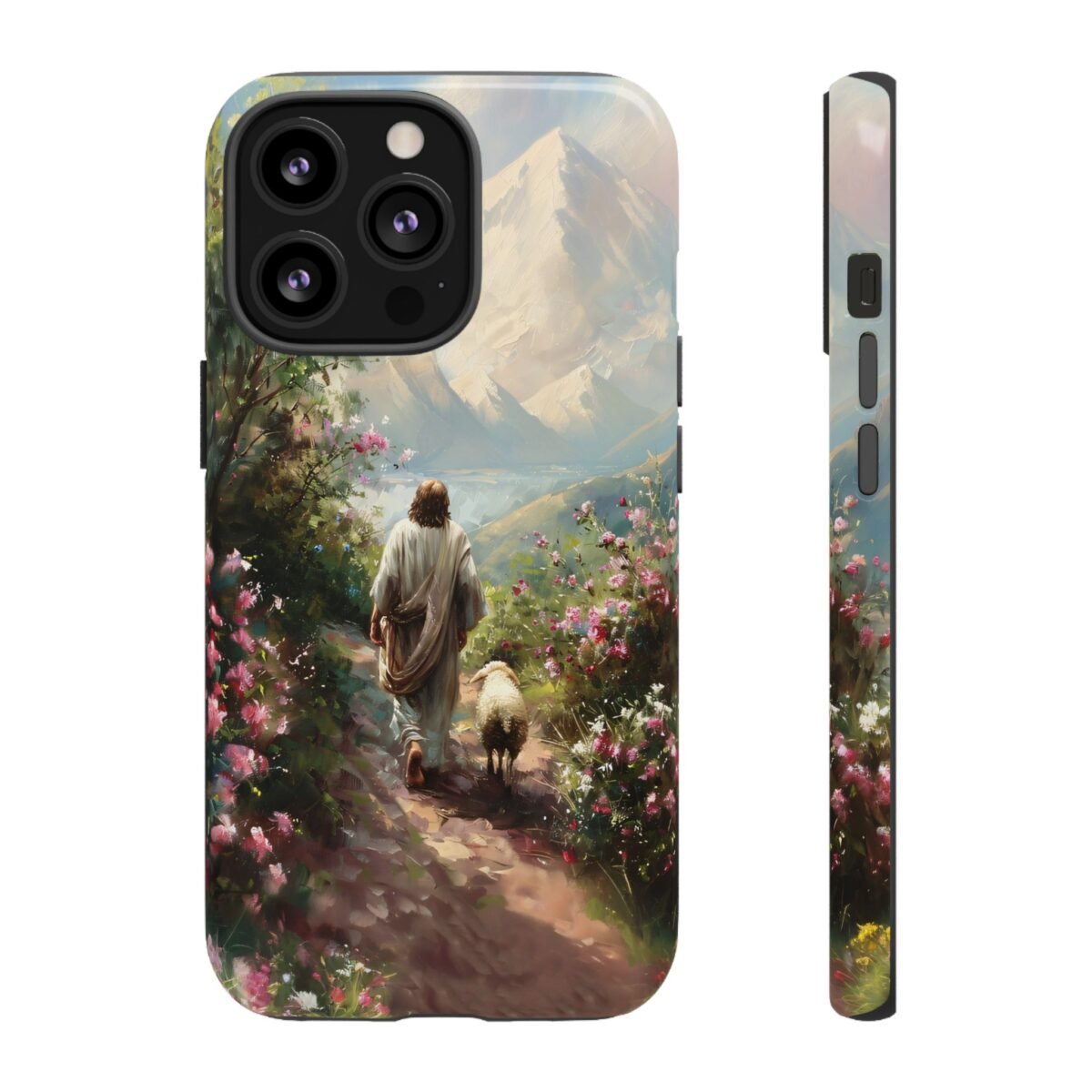 Christian Phone Case Jesus Leaves the 99 Jesus and the Sheep Phone Case Faith Phone Casing iPhone Samsung Galaxy Google Pixel iPhone 16 Case