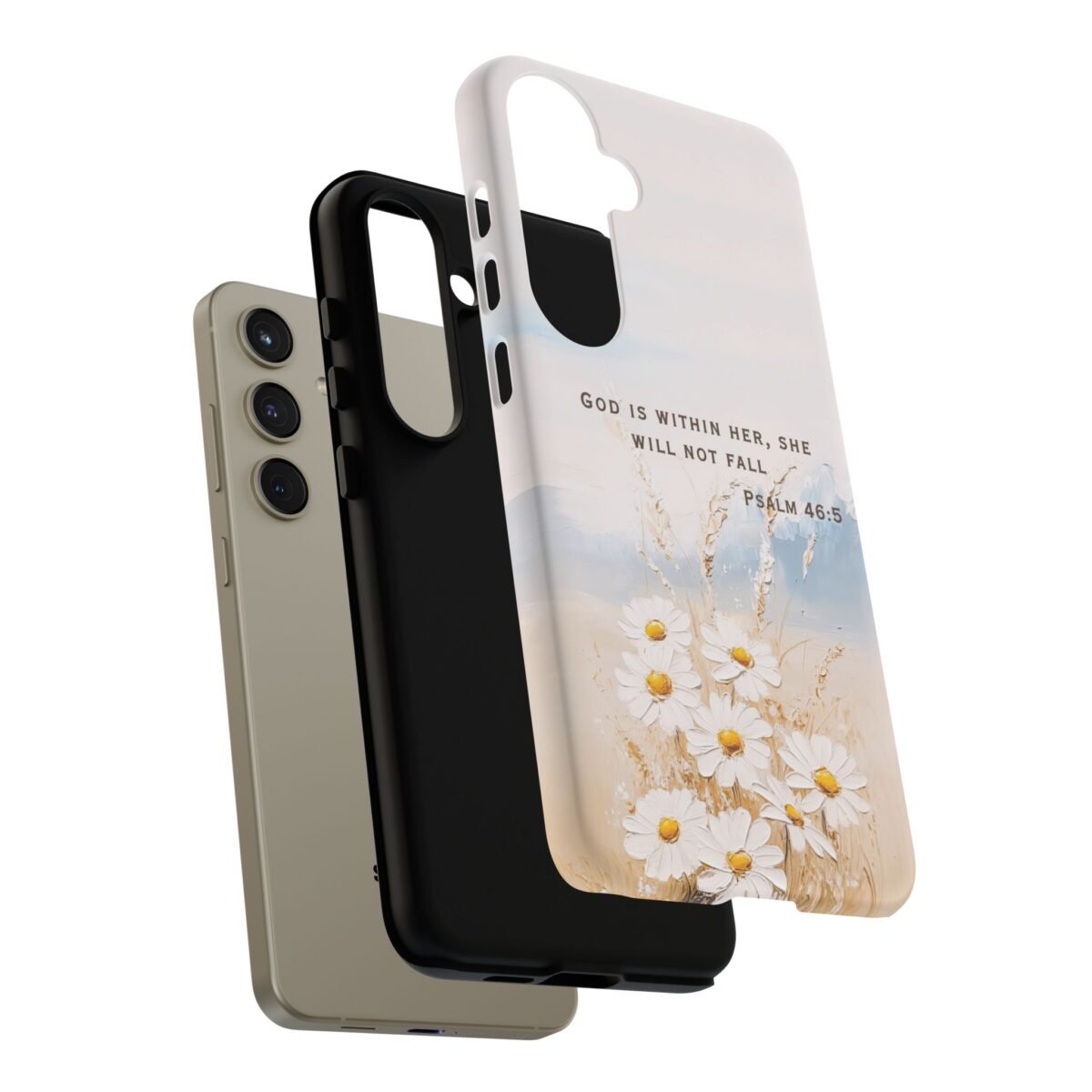 Christian Bible Verse Phone Case Psalm 46 5 Psalm 23 Phone Case Faith Phone Casing iPhone Samsung Galaxy Google Pixel Phone Case iPhone 16