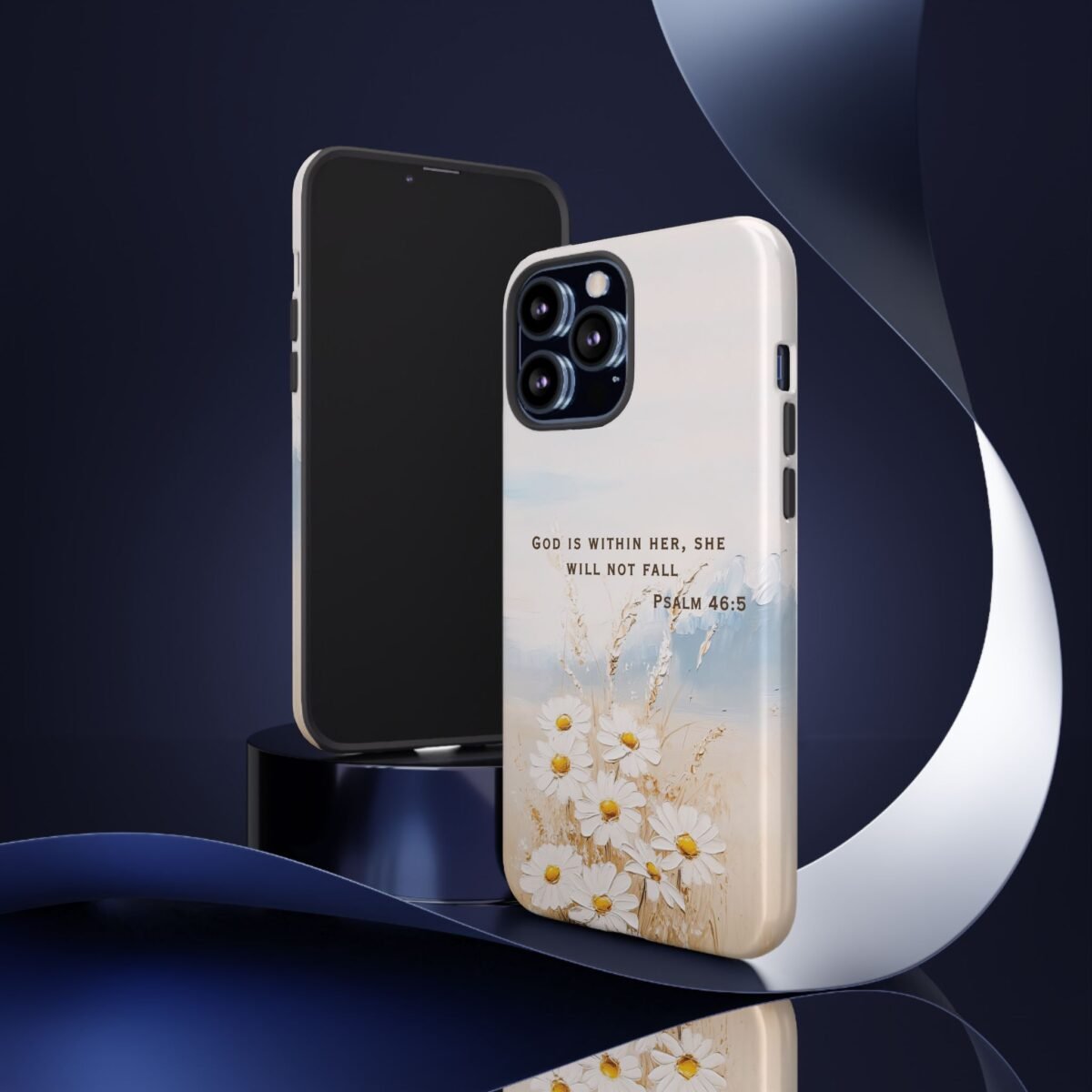 Christian Bible Verse Phone Case Psalm 46 5 Psalm 23 Phone Case Faith Phone Casing iPhone Samsung Galaxy Google Pixel Phone Case iPhone 16