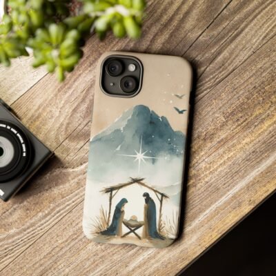 Nativity Phone Case Christian Phone Case Christmas Phone Casing iPhone Samsung Galaxy Google Pixel Phone Cover Faith Jesus Mary and Joseph