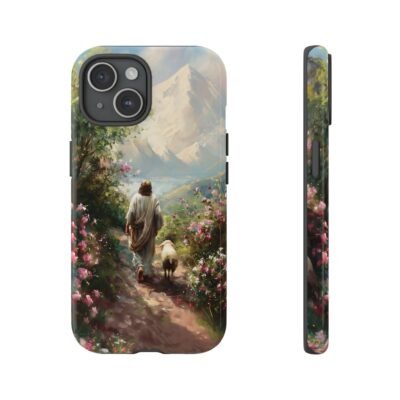 Christian Phone Case Jesus Leaves the 99 Jesus and the Sheep Phone Case Faith Phone Casing iPhone Samsung Galaxy Google Pixel iPhone 16 Case