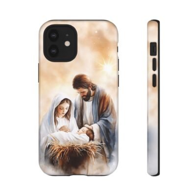 Nativity Phone Case Christian Phone Case Christmas Phone Casing iPhone Samsung Galaxy Google Pixel Phone Cover Faith Jesus Mary and Joseph