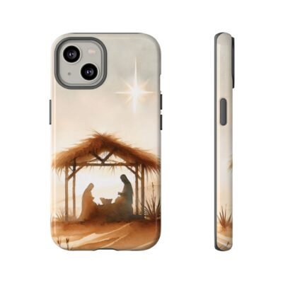 Nativity Phone Case Christian Phone Case Christmas Phone Casing iPhone Samsung Galaxy Google Pixel Phone Cover Faith Jesus Mary and Joseph