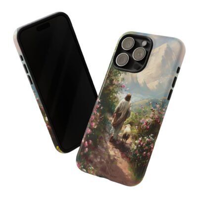 Christian Phone Case Jesus Leaves the 99 Jesus and the Sheep Phone Case Faith Phone Casing iPhone Samsung Galaxy Google Pixel iPhone 16 Case