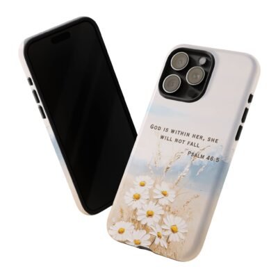 Christian Bible Verse Phone Case Psalm 46 5 Psalm 23 Phone Case Faith Phone Casing iPhone Samsung Galaxy Google Pixel Phone Case iPhone 16