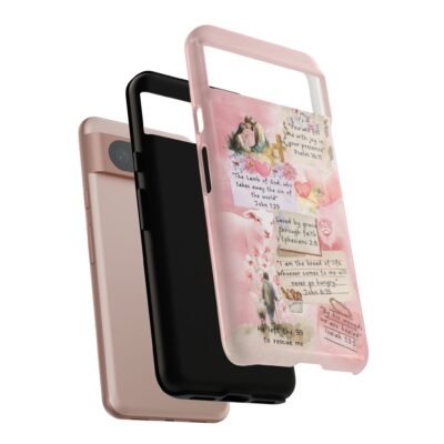 Christian Bible Verse Phone Case Christian Collage Phone Case Faith Phone Casing iPhone Samsung Galaxy Google Pixel iPhone 16 Phone Cover