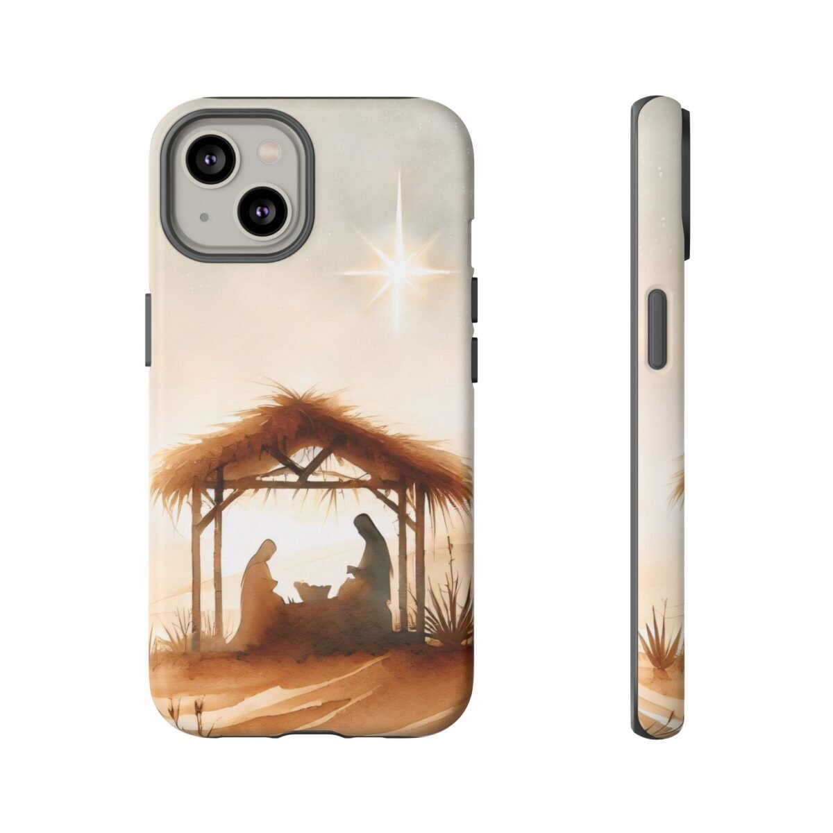 Nativity Phone Case Christian Phone Case Christmas Phone Casing iPhone Samsung Galaxy Google Pixel Phone Cover Faith Jesus Mary and Joseph