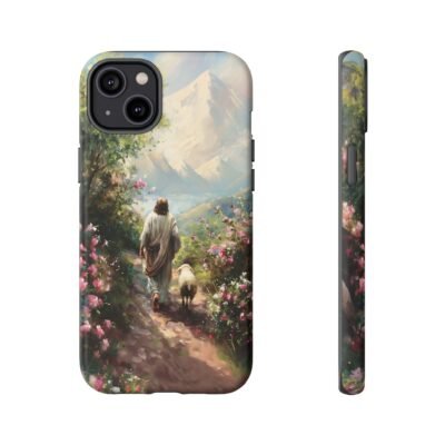 Christian Phone Case Jesus Leaves the 99 Jesus and the Sheep Phone Case Faith Phone Casing iPhone Samsung Galaxy Google Pixel iPhone 16 Case