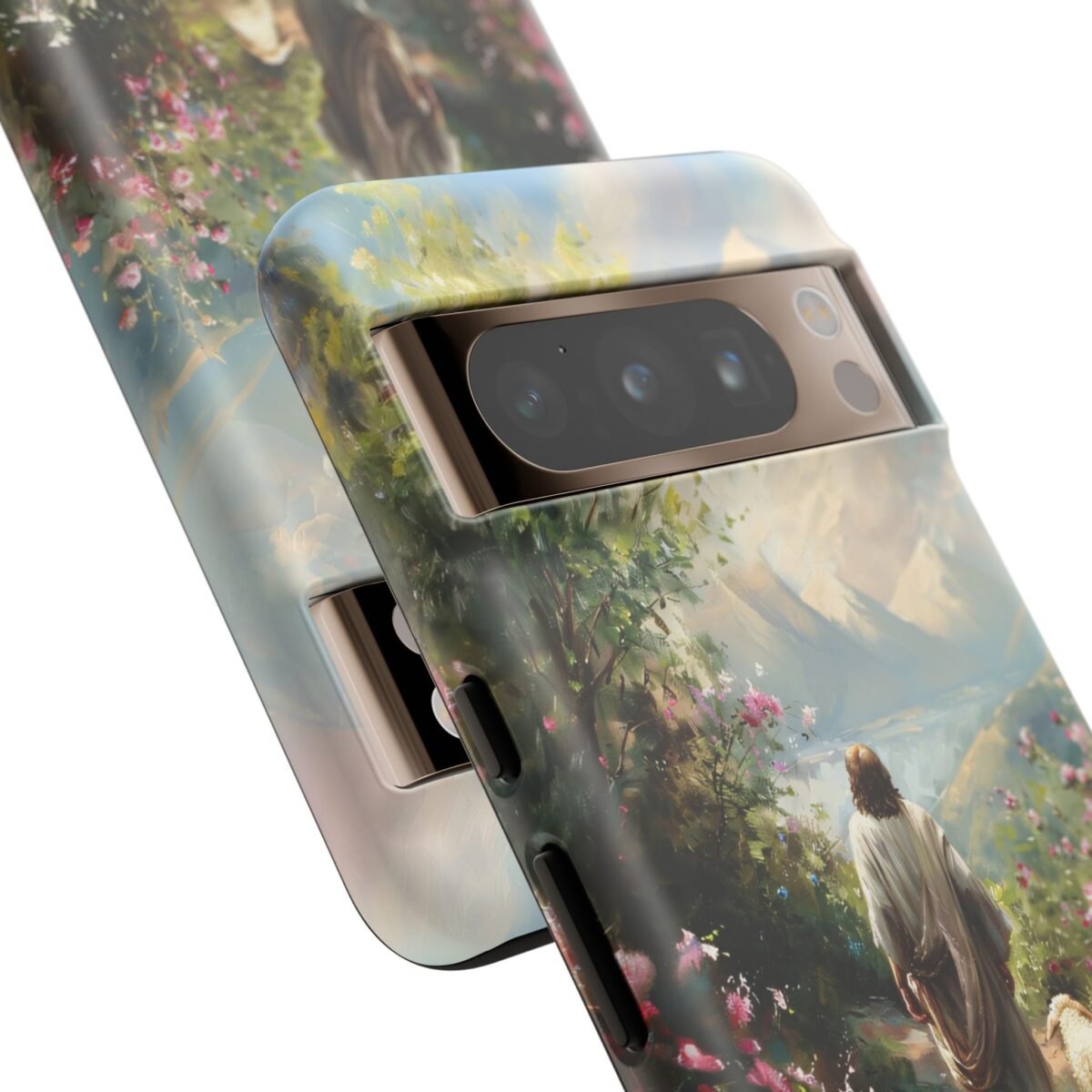Christian Phone Case Jesus Leaves the 99 Jesus and the Sheep Phone Case Faith Phone Casing iPhone Samsung Galaxy Google Pixel iPhone 16 Case