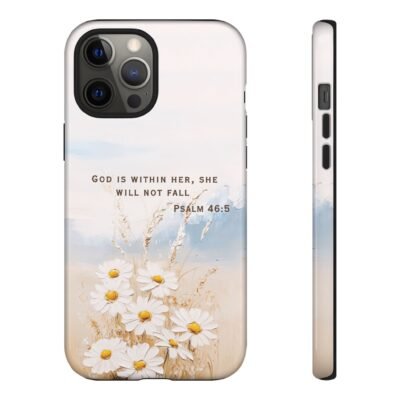 Christian Bible Verse Phone Case Psalm 46 5 Psalm 23 Phone Case Faith Phone Casing iPhone Samsung Galaxy Google Pixel Phone Case iPhone 16