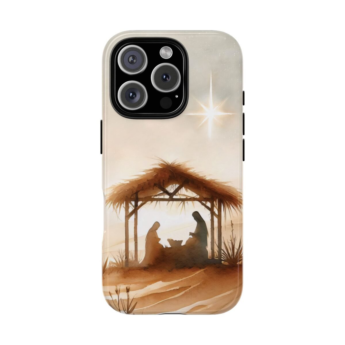 Nativity Phone Case Christian Phone Case Christmas Phone Casing iPhone Samsung Galaxy Google Pixel Phone Cover Faith Jesus Mary and Joseph