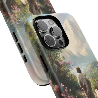 Christian Phone Case Jesus Leaves the 99 Jesus and the Sheep Phone Case Faith Phone Casing iPhone Samsung Galaxy Google Pixel iPhone 16 Case