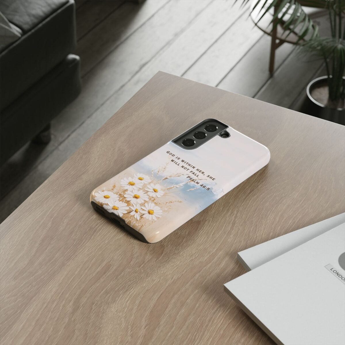 Christian Bible Verse Phone Case Psalm 46 5 Psalm 23 Phone Case Faith Phone Casing iPhone Samsung Galaxy Google Pixel Phone Case iPhone 16