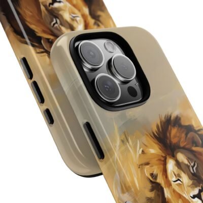 Lion and the Lamb Christian Phone Case iPhone Samsung Galaxy Google Pixel Faith in Jesus God Phone Cover Christian Inspired Gift Phone Case