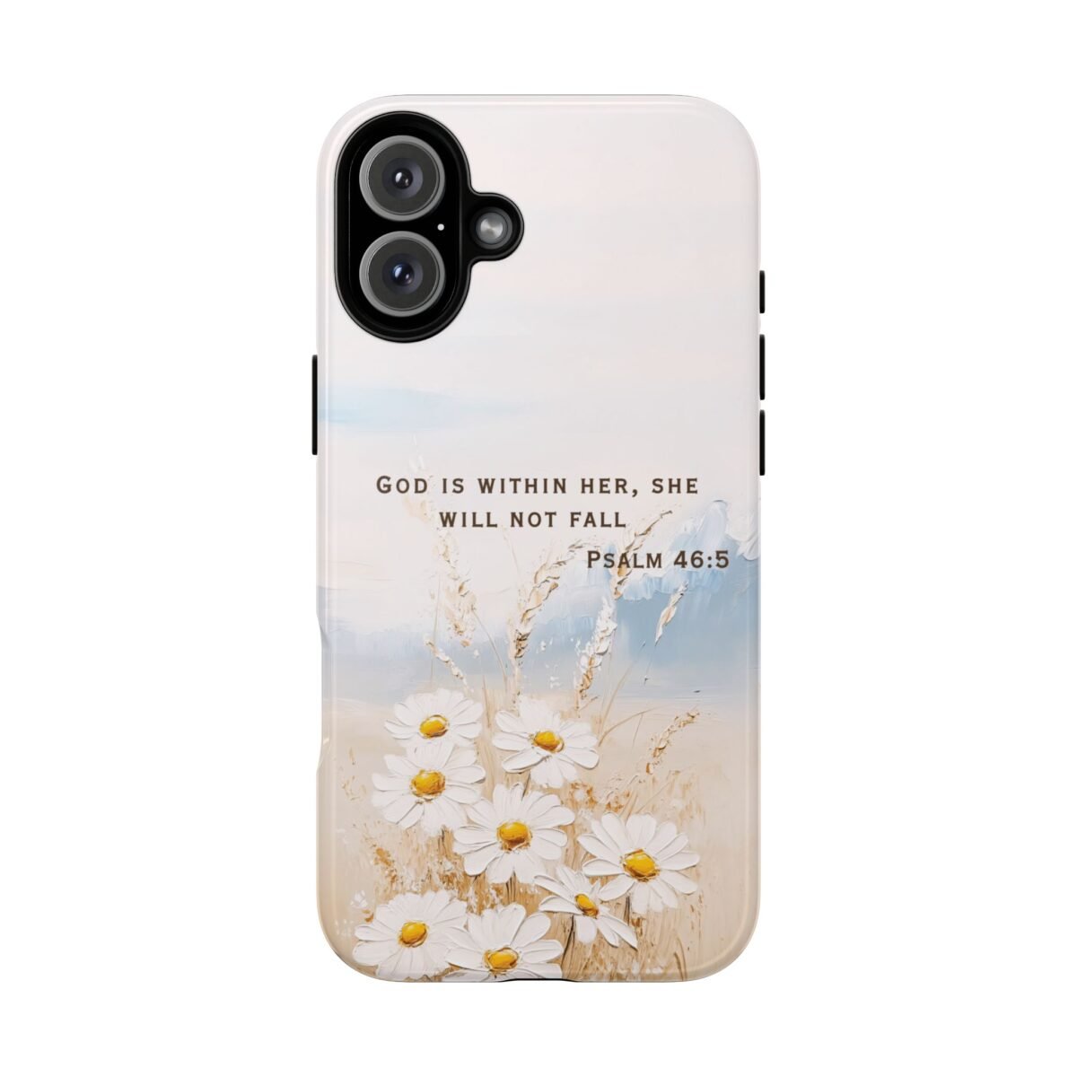 Christian Bible Verse Phone Case Psalm 46 5 Psalm 23 Phone Case Faith Phone Casing iPhone Samsung Galaxy Google Pixel Phone Case iPhone 16