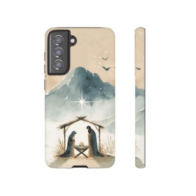 Nativity Phone Case Christian Phone Case Christmas Phone Casing iPhone Samsung Galaxy Google Pixel Phone Cover Faith Jesus Mary and Joseph