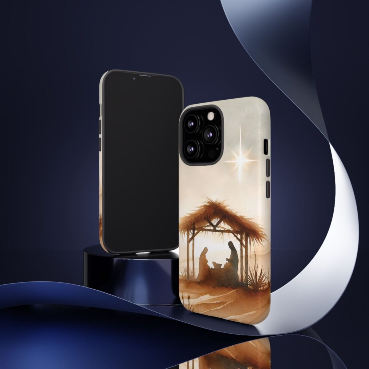Nativity Phone Case Christian Phone Case Christmas Phone Casing iPhone Samsung Galaxy Google Pixel Phone Cover Faith Jesus Mary and Joseph