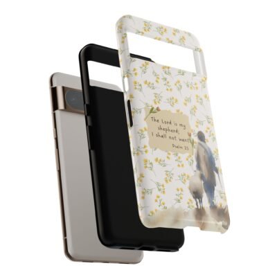 Christian Verse Phone Case The Lord is my Shepherd Psalm 23 Phone Case iPhone 16 15 14 13 12 Pro Max Samsung S24 S23 S22 S21 Plus Ultra