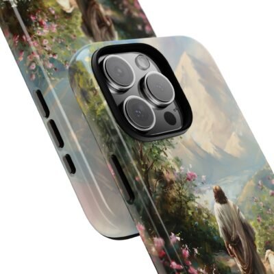 Christian Phone Case Jesus Leaves the 99 Jesus and the Sheep Phone Case Faith Phone Casing iPhone Samsung Galaxy Google Pixel iPhone 16 Case