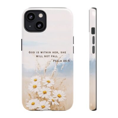 Christian Bible Verse Phone Case Psalm 46 5 Psalm 23 Phone Case Faith Phone Casing iPhone Samsung Galaxy Google Pixel Phone Case iPhone 16