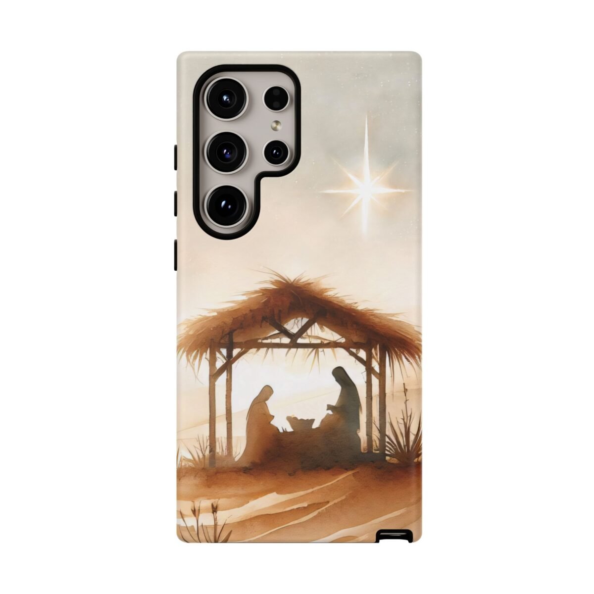 Nativity Phone Case Christian Phone Case Christmas Phone Casing iPhone Samsung Galaxy Google Pixel Phone Cover Faith Jesus Mary and Joseph