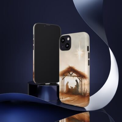 Nativity Phone Case Christian Phone Case Christmas Phone Casing iPhone Samsung Galaxy Google Pixel Phone Cover Faith Jesus Mary and Joseph