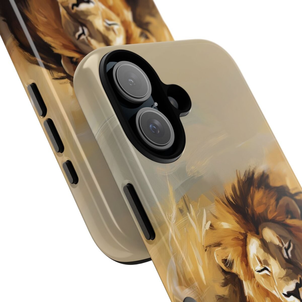 Lion and the Lamb Christian Phone Case iPhone Samsung Galaxy Google Pixel Faith in Jesus God Phone Cover Christian Inspired Gift Phone Case