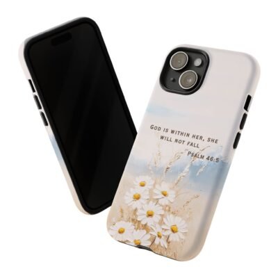 Christian Bible Verse Phone Case Psalm 46 5 Psalm 23 Phone Case Faith Phone Casing iPhone Samsung Galaxy Google Pixel Phone Case iPhone 16