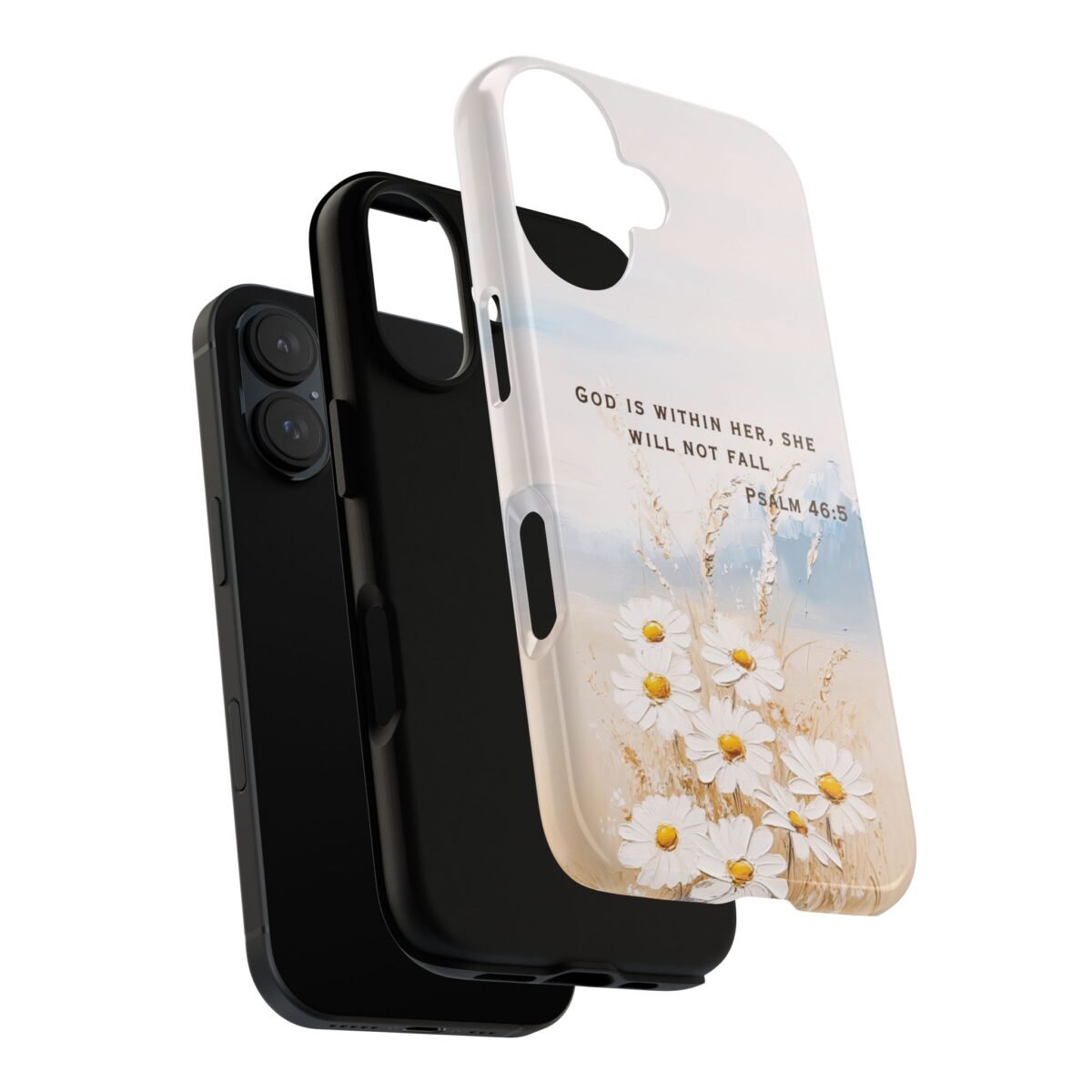 Christian Bible Verse Phone Case Psalm 46 5 Psalm 23 Phone Case Faith Phone Casing iPhone Samsung Galaxy Google Pixel Phone Case iPhone 16
