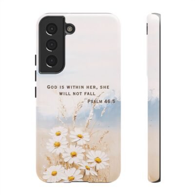 Christian Bible Verse Phone Case Psalm 46 5 Psalm 23 Phone Case Faith Phone Casing iPhone Samsung Galaxy Google Pixel Phone Case iPhone 16
