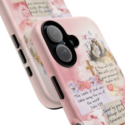 Christian Bible Verse Phone Case Christian Collage Phone Case Faith Phone Casing iPhone Samsung Galaxy Google Pixel iPhone 16 Phone Cover