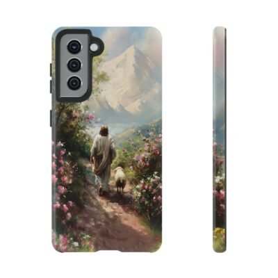 Christian Phone Case Jesus Leaves the 99 Jesus and the Sheep Phone Case Faith Phone Casing iPhone Samsung Galaxy Google Pixel iPhone 16 Case
