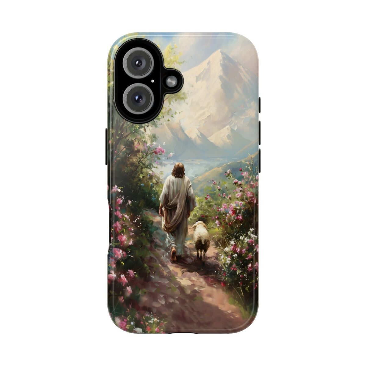 Christian Phone Case Jesus Leaves the 99 Jesus and the Sheep Phone Case Faith Phone Casing iPhone Samsung Galaxy Google Pixel iPhone 16 Case