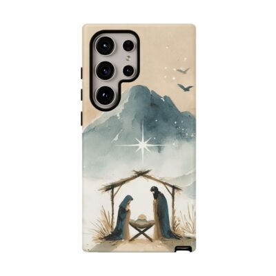 Nativity Phone Case Christian Phone Case Christmas Phone Casing iPhone Samsung Galaxy Google Pixel Phone Cover Faith Jesus Mary and Joseph