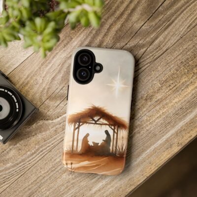 Nativity Phone Case Christian Phone Case Christmas Phone Casing iPhone Samsung Galaxy Google Pixel Phone Cover Faith Jesus Mary and Joseph