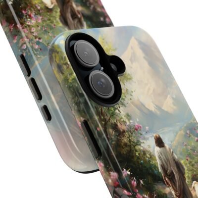 Christian Phone Case Jesus Leaves the 99 Jesus and the Sheep Phone Case Faith Phone Casing iPhone Samsung Galaxy Google Pixel iPhone 16 Case