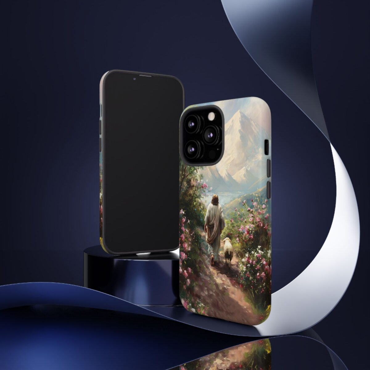 Christian Phone Case Jesus Leaves the 99 Jesus and the Sheep Phone Case Faith Phone Casing iPhone Samsung Galaxy Google Pixel iPhone 16 Case
