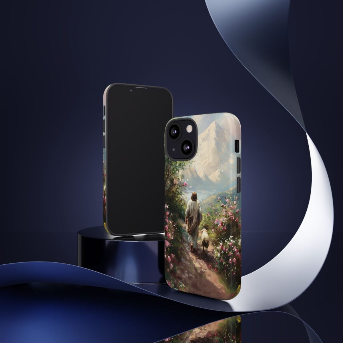 Christian Phone Case Jesus Leaves the 99 Jesus and the Sheep Phone Case Faith Phone Casing iPhone Samsung Galaxy Google Pixel iPhone 16 Case