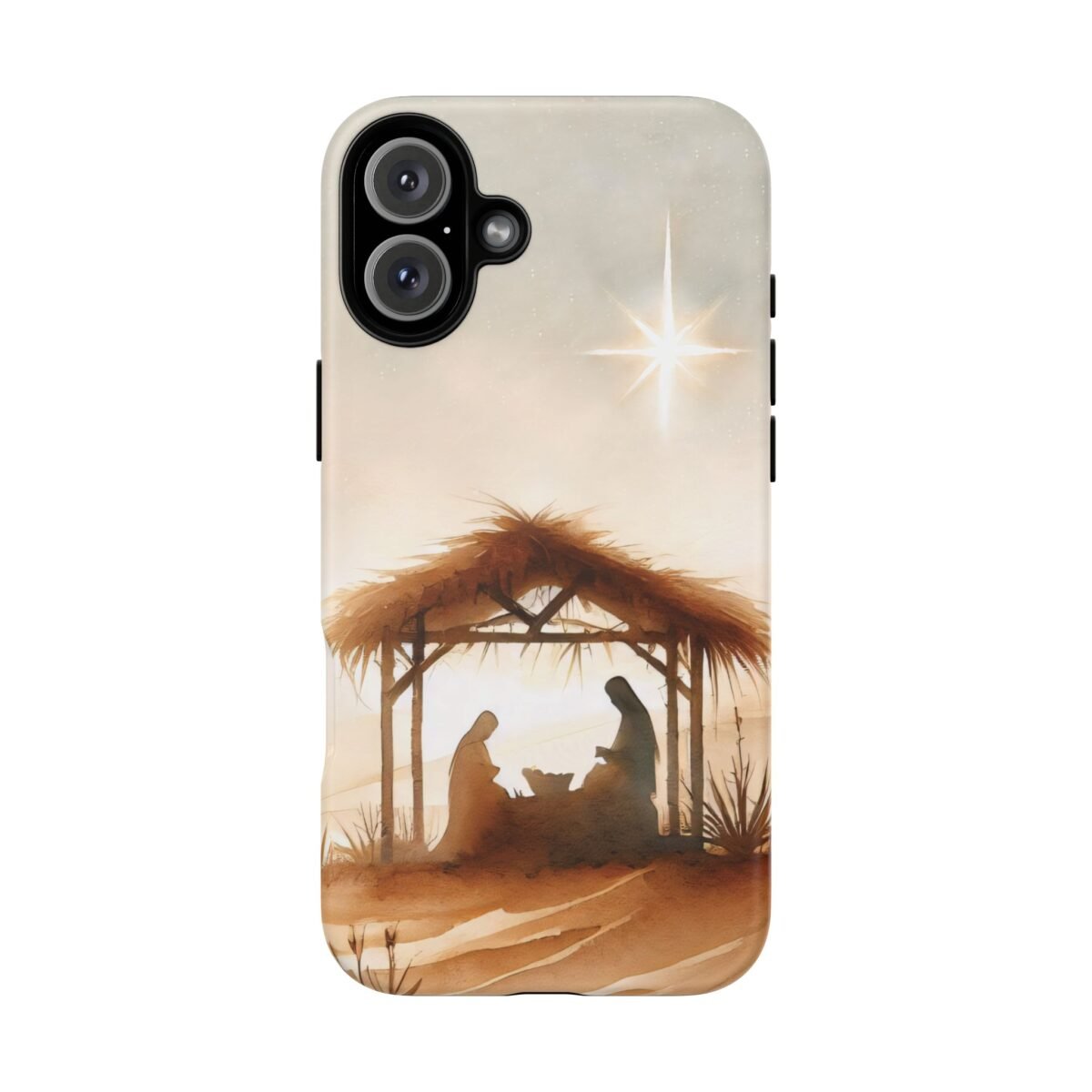 Nativity Phone Case Christian Phone Case Christmas Phone Casing iPhone Samsung Galaxy Google Pixel Phone Cover Faith Jesus Mary and Joseph